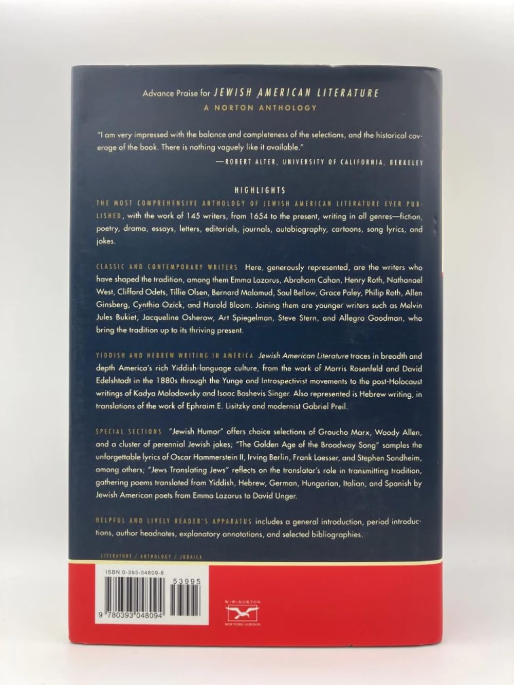 Jewish American Literature: A Norton Anthology