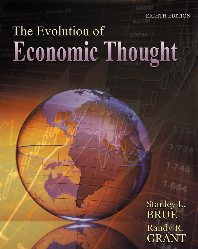 The Evolution of Economic Thought by Brue, Stanley