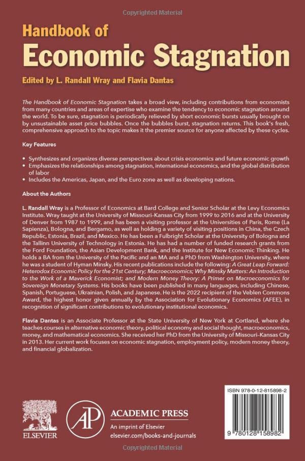 Handbook of Economic Stagnation