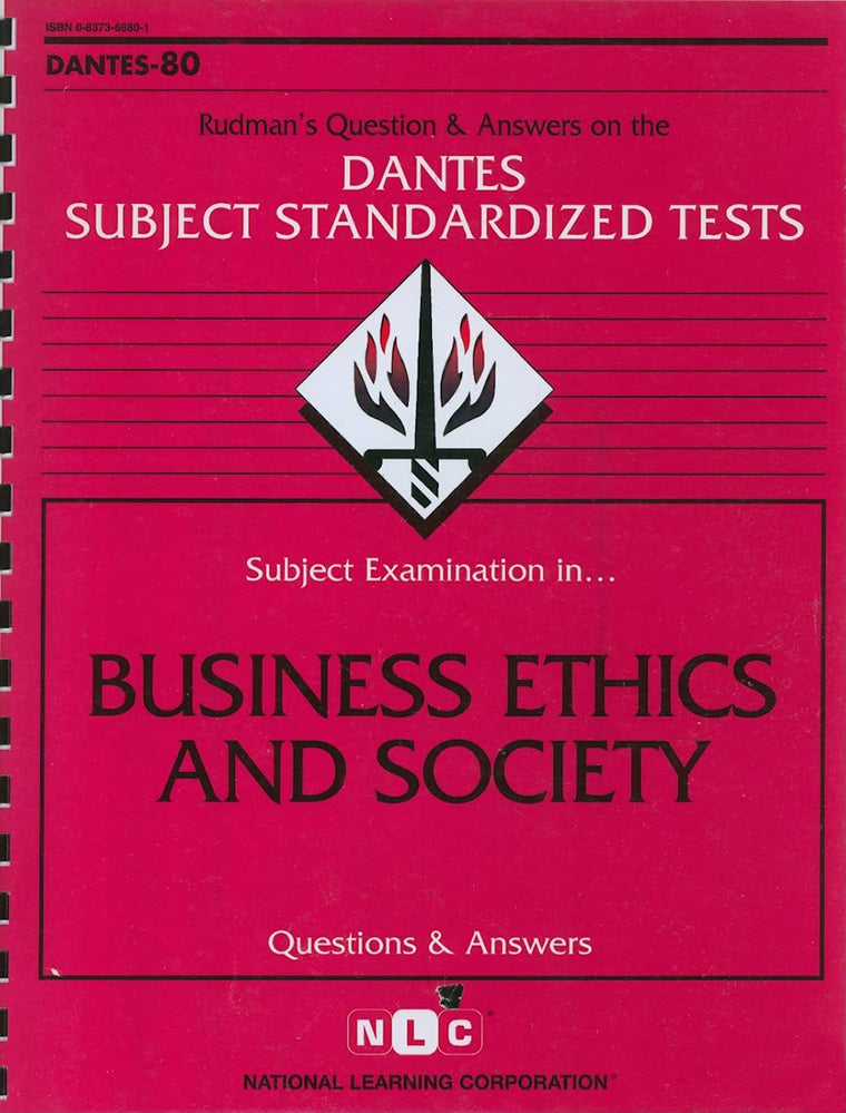 DSST Business Ethics and Society (Passbooks) (DANTES SUBJECT STANDARDIZED TESTS (DANTES))