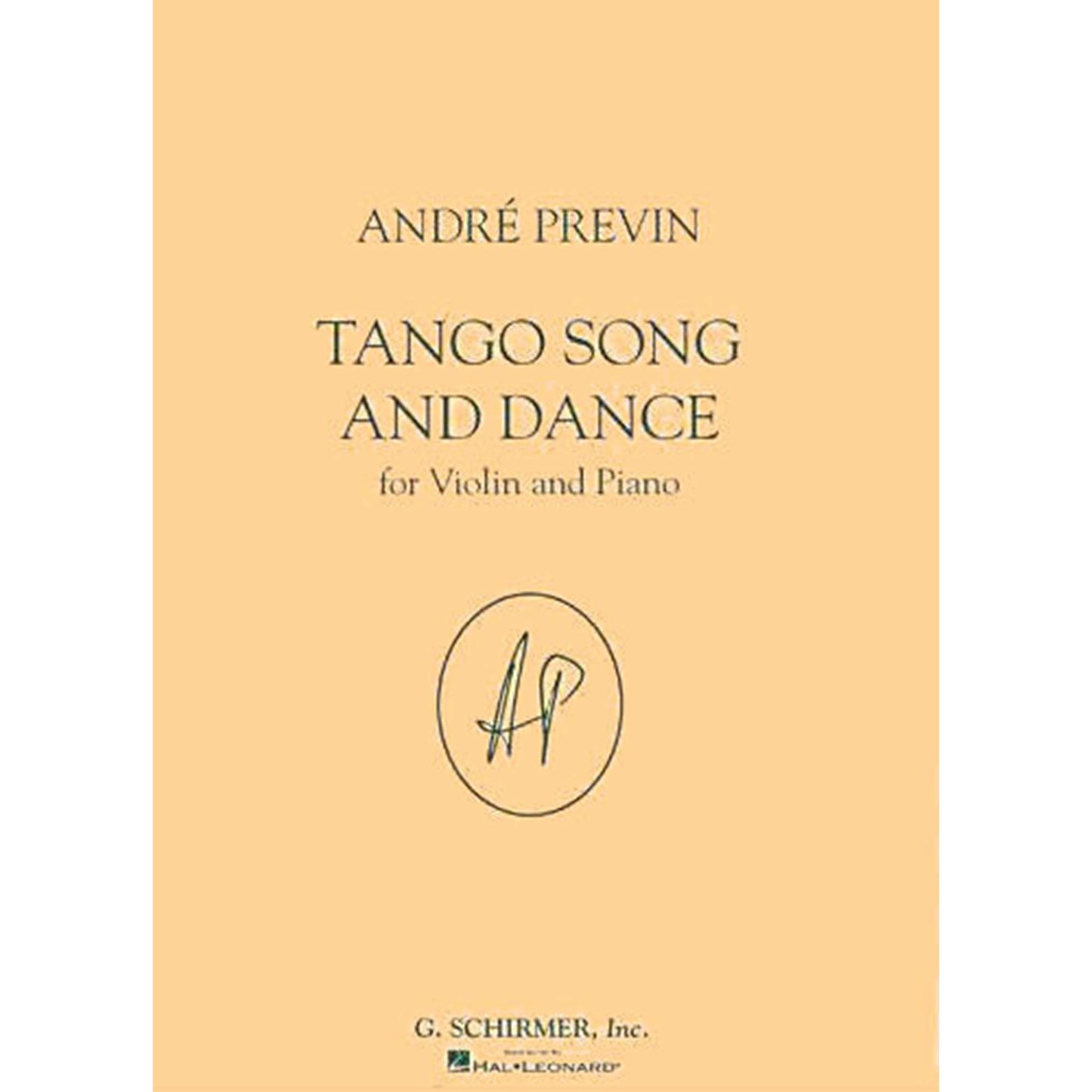 Tango Song and Dance: for Violin and Piano