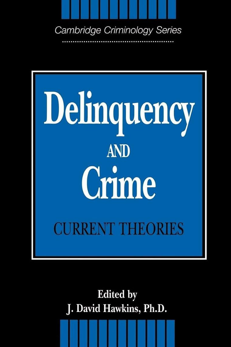 Delinquency and Crime: Current Theories (Cambridge Studies in Criminology)