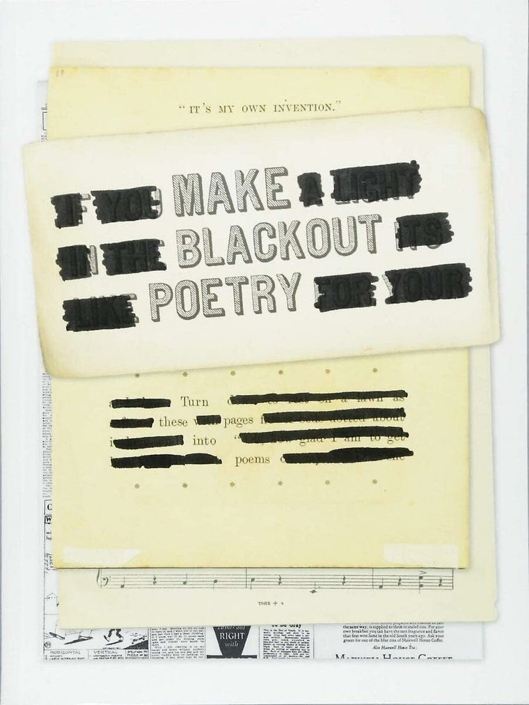 Make Blackout Poetry: Turn These Pages into Poems