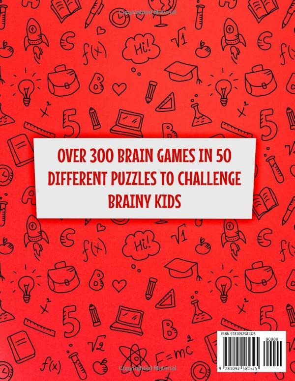 Difficult Puzzle Book for Smart Kids: Over 300 Brain Games for Kids Aged 11 - 14 (Thinking Books for Kids)