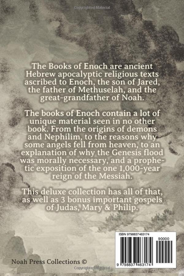 The Books Of Enoch Deluxe Collection: 1 Enoch, 2 Enoch, 3 Enoch & Bonus Gospels Of Judas, Mary & Philip