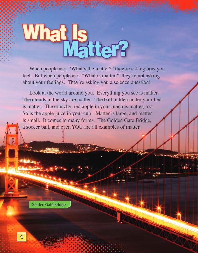 Changing Matter (Science Readers: Content and Literacy)