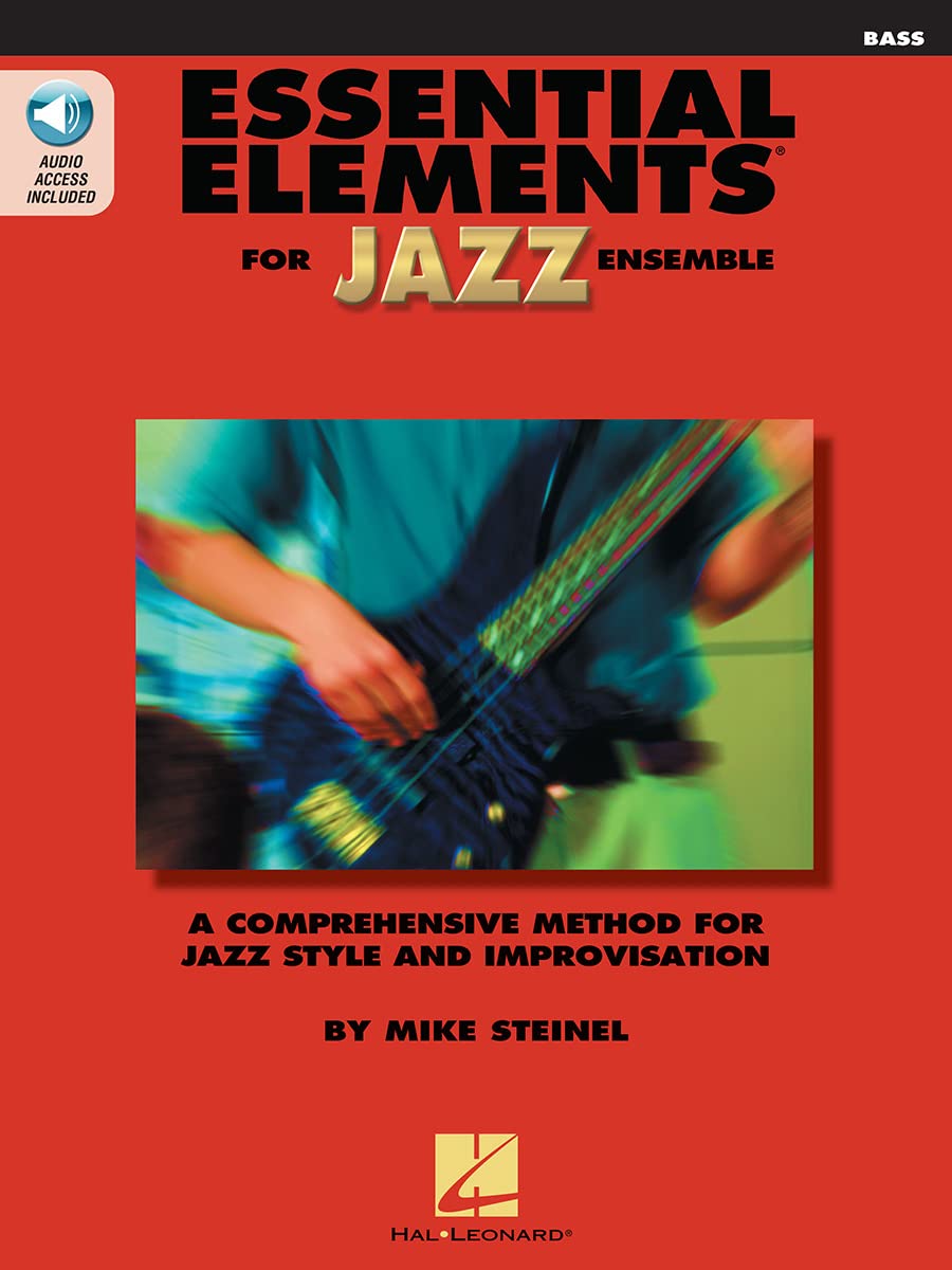 Essential Elements For Jazz Bass Bk with online media (Instrumental Jazz)
