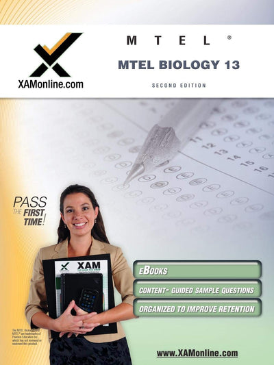 MTEL Biology 13 Teacher Certification Test Prep Study Guide (XAM MTEL)