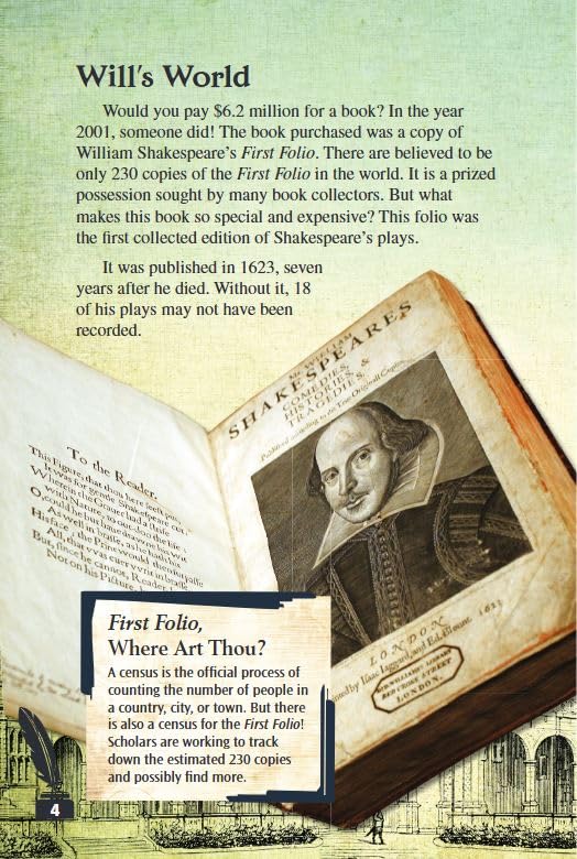 Stepping Into William Shakespeare's World (TIME: Informational Text)