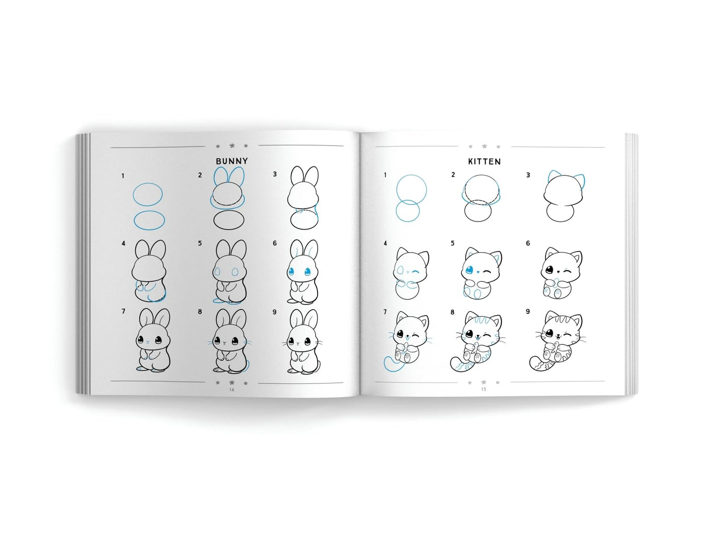 How to Draw Kawaii For Kids: Learn to Draw Cute Creatures, Mythical Monsters and Friends