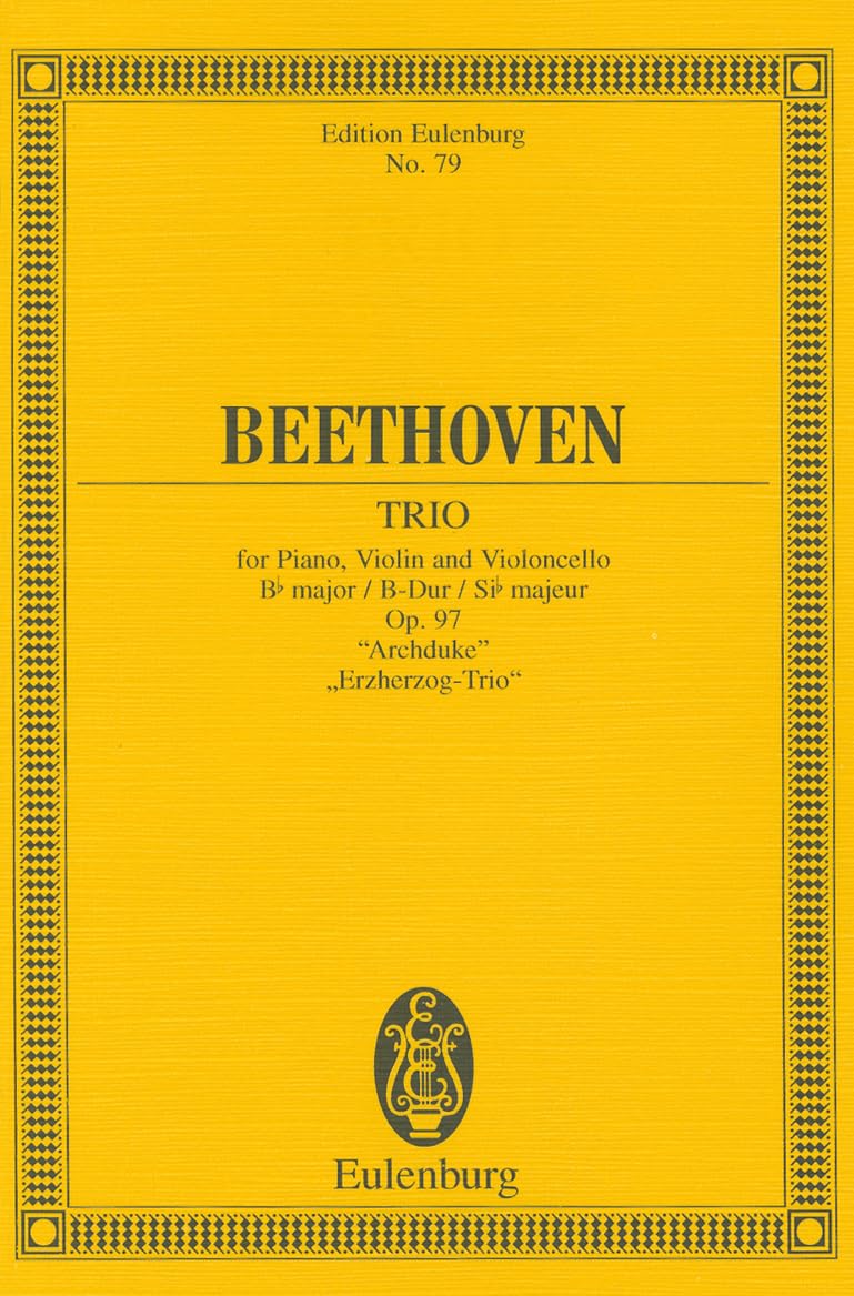 Piano Trio No. 7, Op. 97: "Archduke"