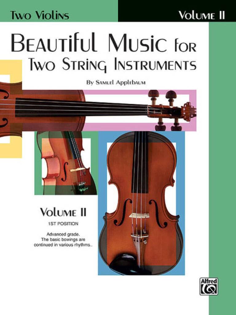 Beautiful Music for Two String Instruments, Bk 2: 2 Violins (Two Violins)