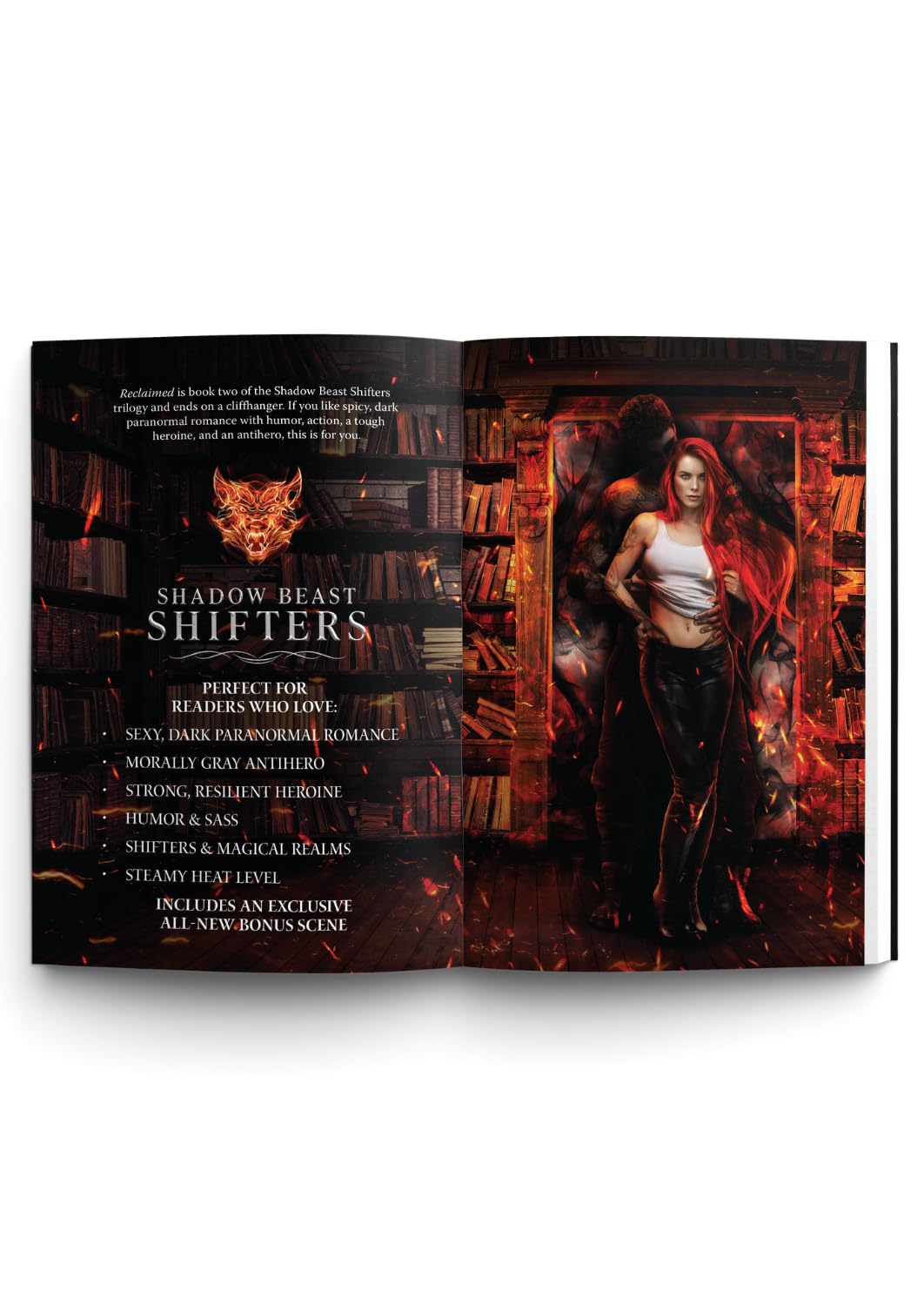 Reclaimed: A Spicy Fated Mates Dark Paranormal Wolf Shifter Romance (Shadow Beast Shifters, 2)
