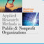 Applied Research Methods in Public and Nonprofit Organizations