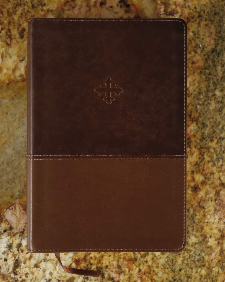 The Amplified Study Bible, Leathersoft, Brown, Thumb Indexed