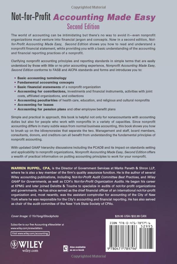 Not-for-Profit Accounting Made Easy