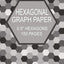 Hexagonal Graph Paper 0.5" Hexagons 150 Pages: Organic Chemistry Notebook: Great For Gaming, Mapping, Designing, Knitting And Quilting Projects