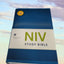NIV Study Bible, Hardcover, Red Letter Edition
