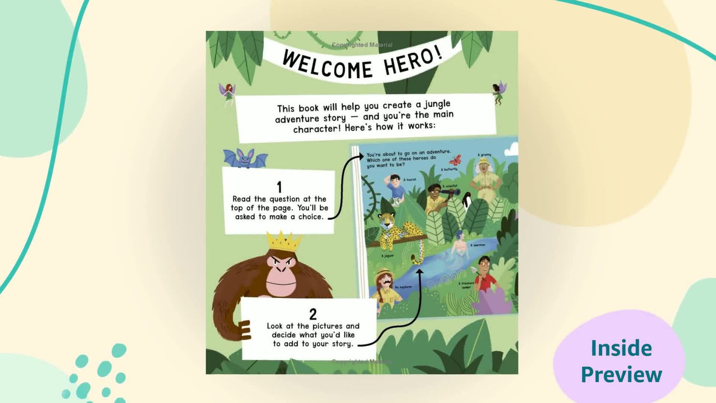You're the Hero: Jungle Adventure (Let's Tell a Story) by Mu
