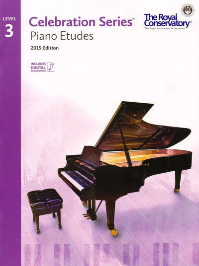 C5S03 - Royal Conservatory Celebration Series - Piano Etudes Level 3 Book 2015 Edition