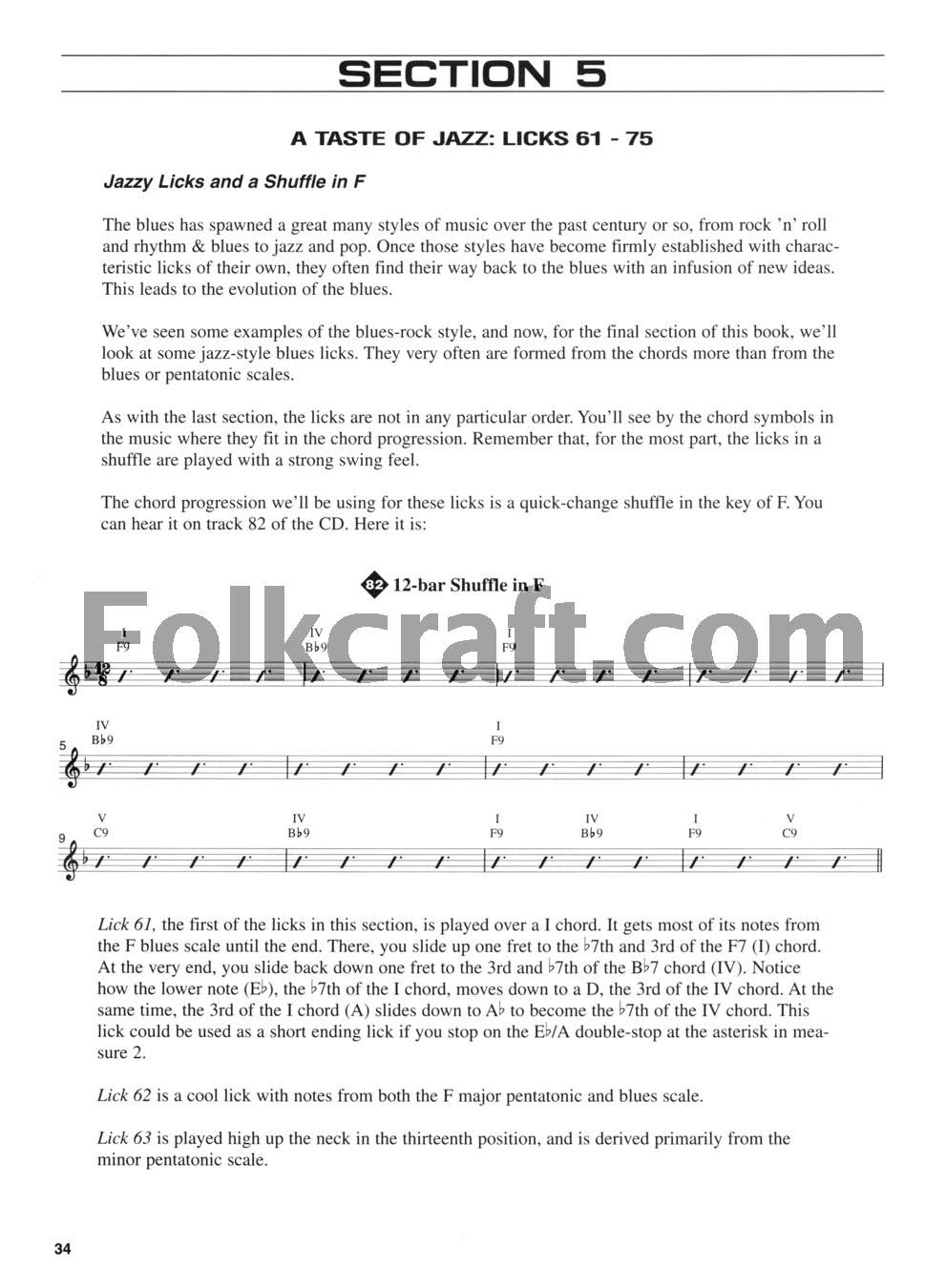 Blues Licks You Can Use
