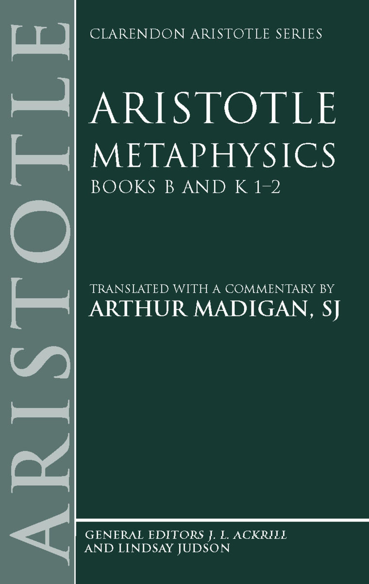 Metaphysics (Clarendon Aristotle Series)