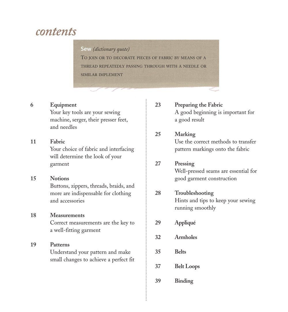 A to Z of Sewing: The Ultimate Guide for Beginning to Advanced Sewing