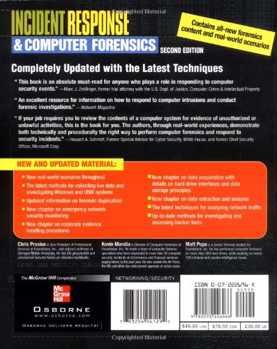 Incident Response and Computer Forensics, Second Edition