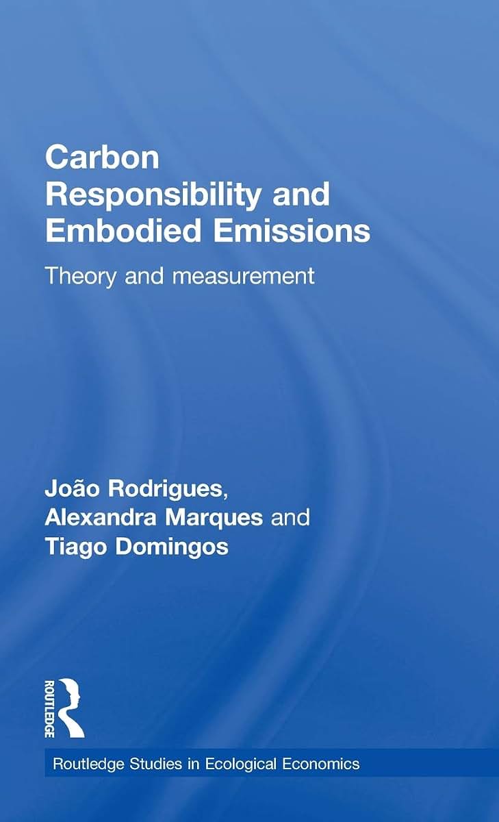 Carbon Responsibility and Embodied Emissions: Theory and Measurement (Routledge Studies in Ecological Economics)