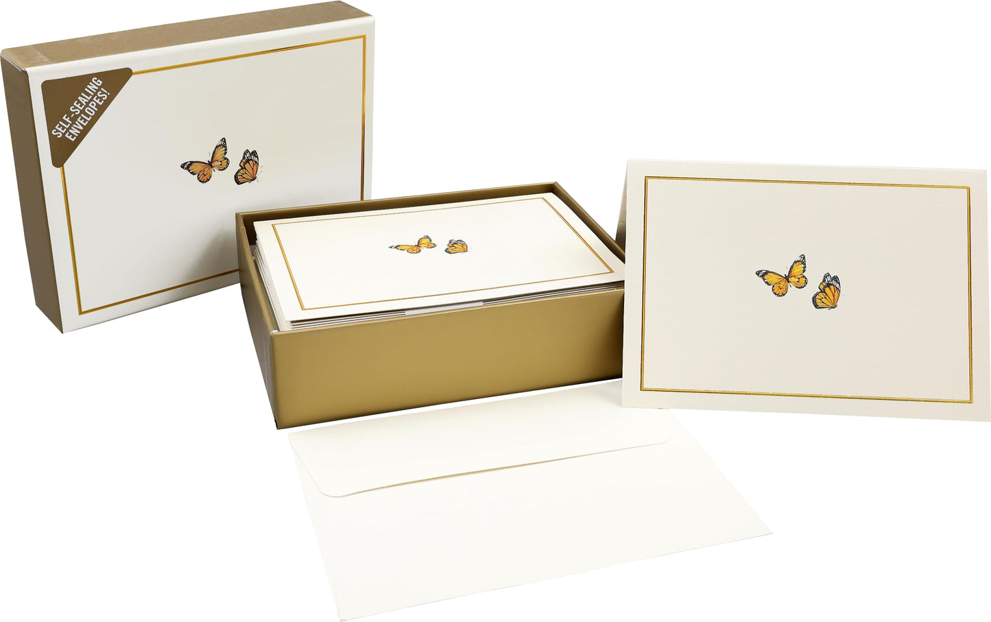 Monarch Butterflies Note Cards (Stationery, Boxed Cards)