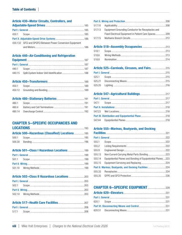Mike Holt's Illustrated Guide to Changes to the National Electrical Code Textbook, Electrical Exam Preparation, 2026 NEC