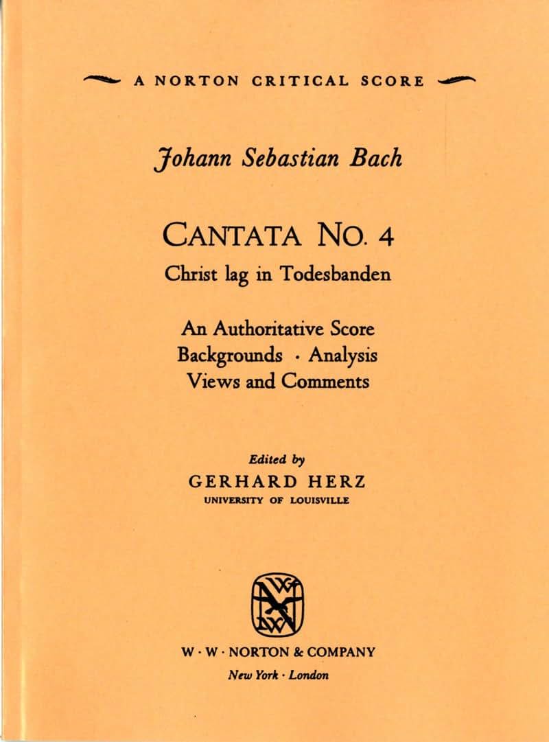 Cantata No. 4 (Norton Critical Scores)