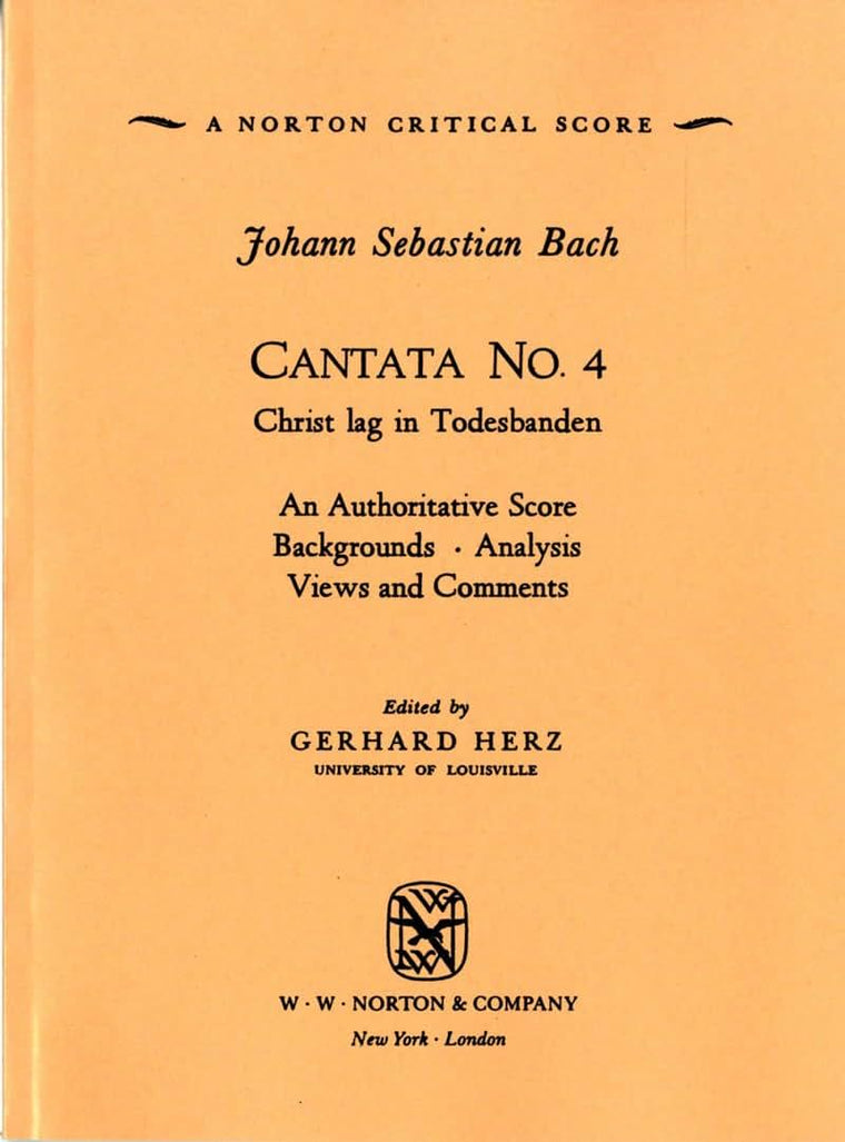 Cantata No. 4 (Norton Critical Scores)