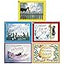 Lynley Dodd Slinky Malinki Hairy Maclary and Friends Series 5 Books Collection Set(Slinky Malinki, Slinky Malinki Catflaps, Open the Door, Slinky Malinki's Christmas Crackers, Early Bird)