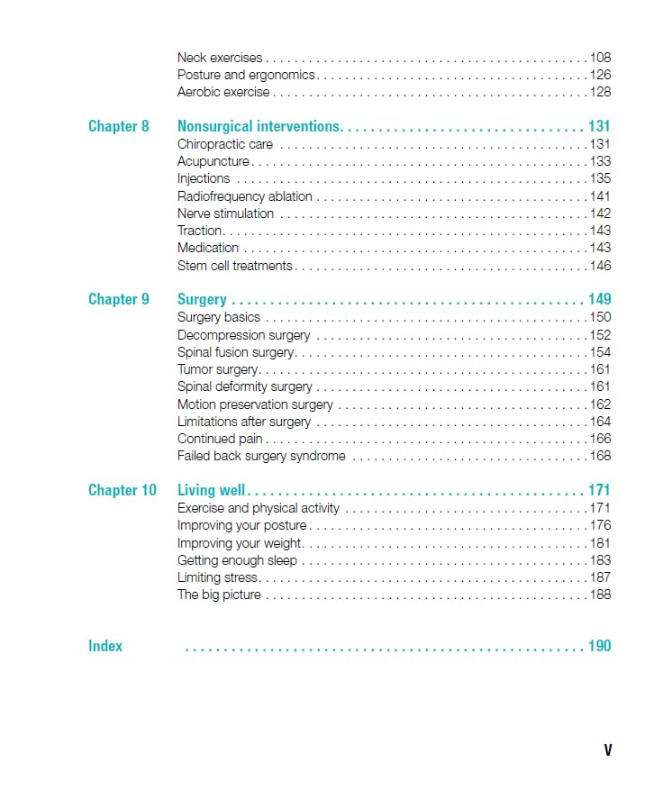 Back and Neck Health: Mayo Clinic guide to treating and preventing back and neck pain