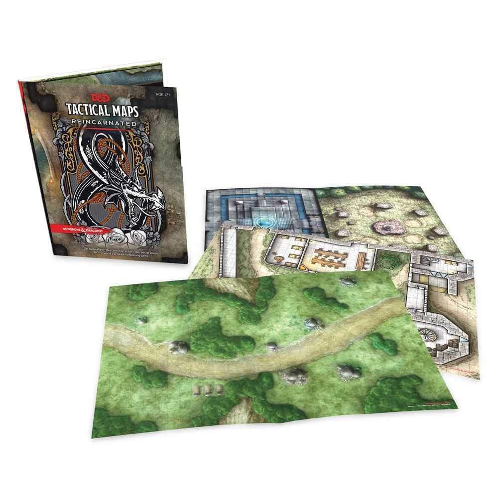 Dungeons & Dragons Tactical Maps Reincarnated by Wizards RPG
