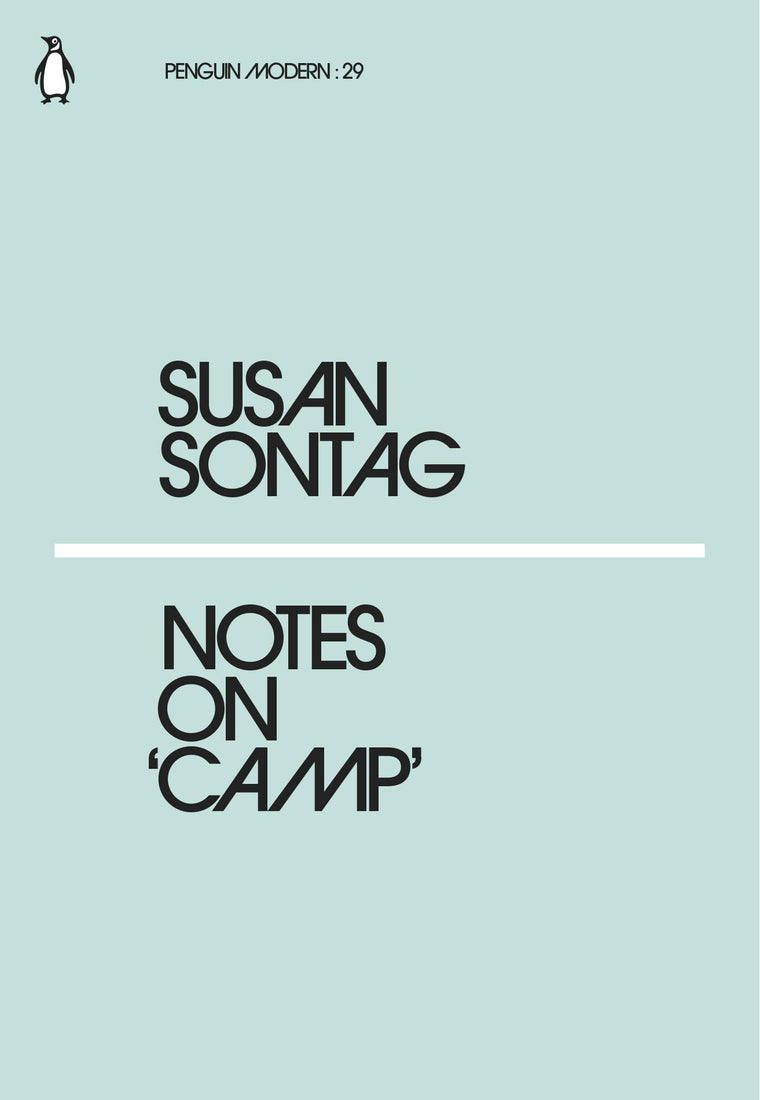 SUSAN SONTAG NOTES ON CAMP /ANGLAIS (PENGUIN CLASSIC)