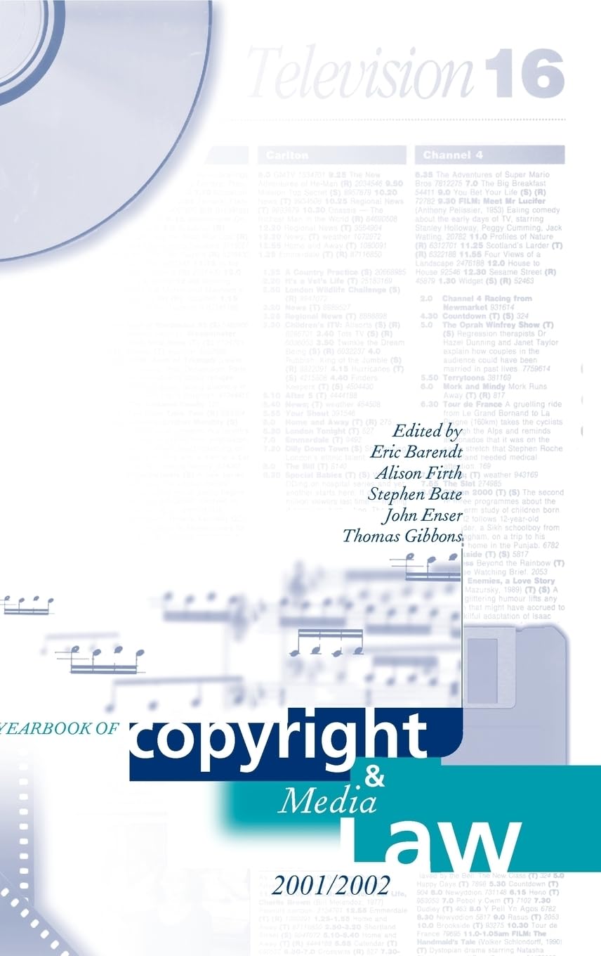 The Yearbook of Copyright and Media Law (Yearbook of Copyright & Media Law)