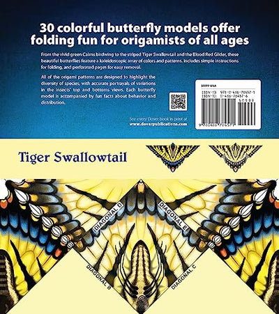 Easy Butterfly Origami: 30 Pre-Printed Butterfly Designs! (Dover Crafts: Origami & Papercrafts)