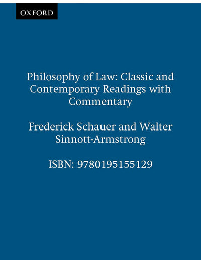 Philosophy of Law: Classic and Contemporary Readings with Commentary