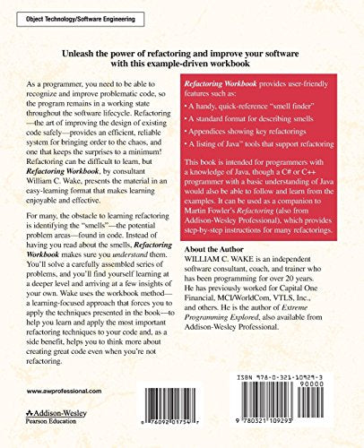 Refactoring Workbook