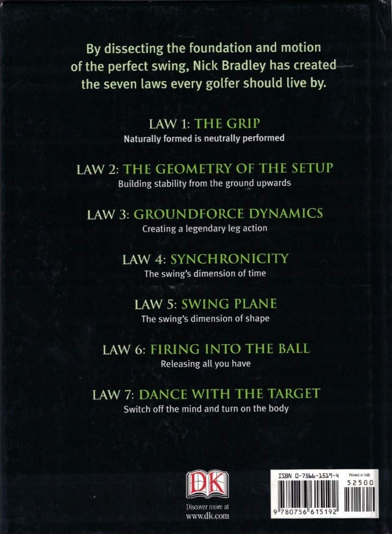 The 7 Laws of the Golf Swing by Bradley, Nick