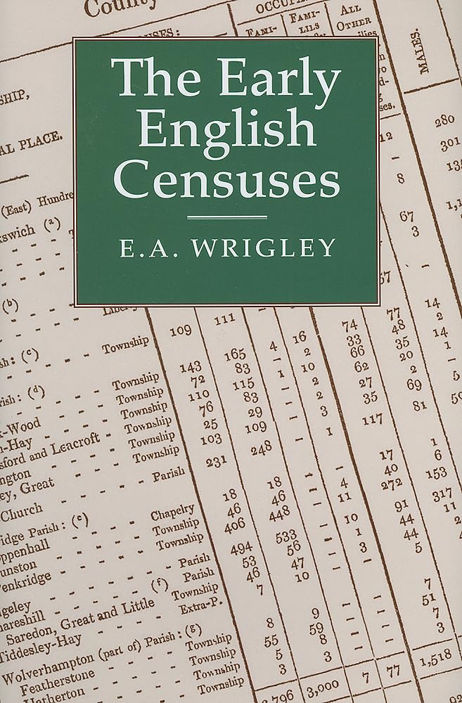 The Early English Censuses (Records of Social and Economic History, New Series)