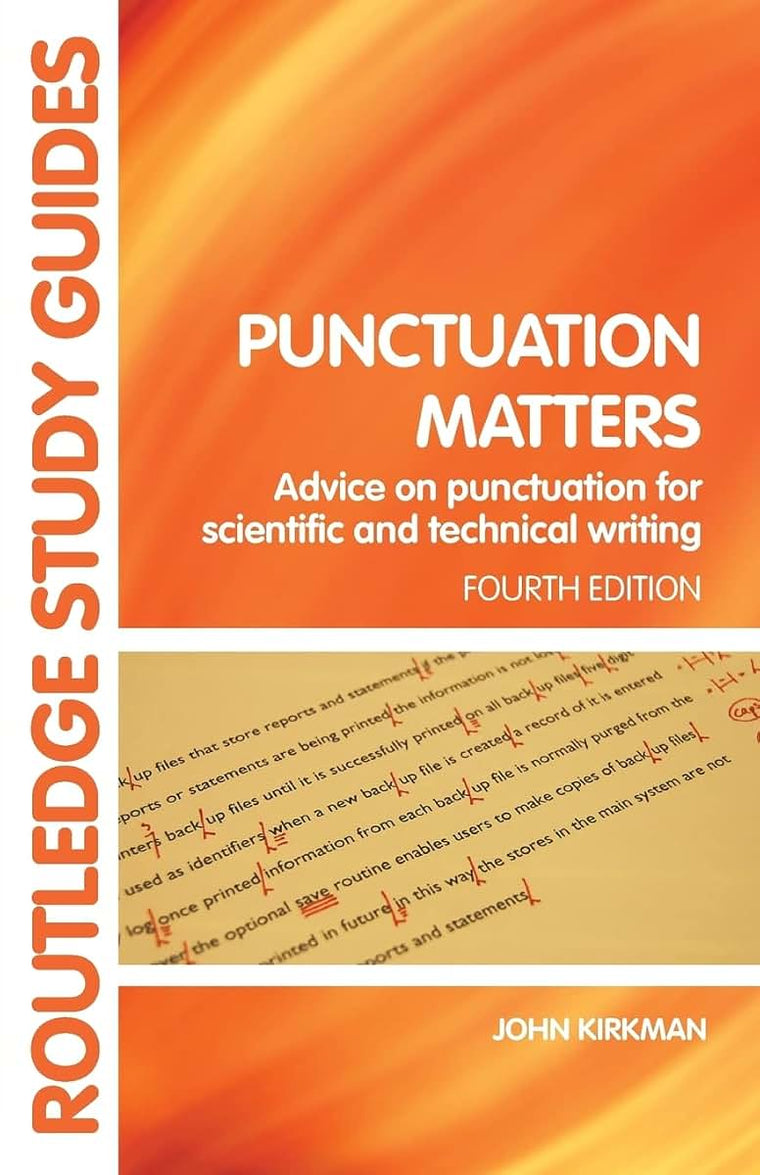 Punctuation matters (Routledge Study Guides)