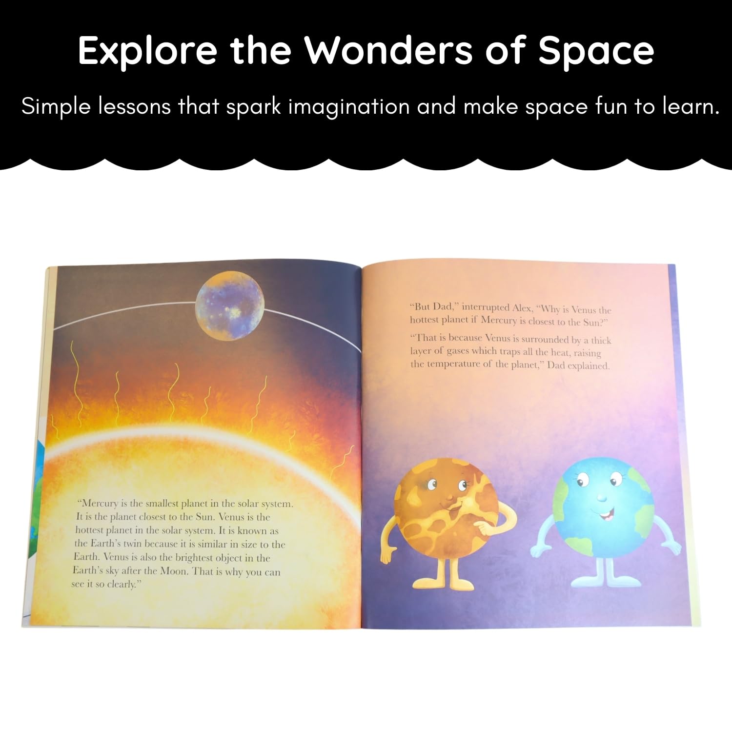 Solar System Encyclopedia for Kids - 6 Book Collection: Explore Planets, the Sun, Moon, Earth, Stars & the Universe - Fun Space Facts for Little Explorers Ages 6+