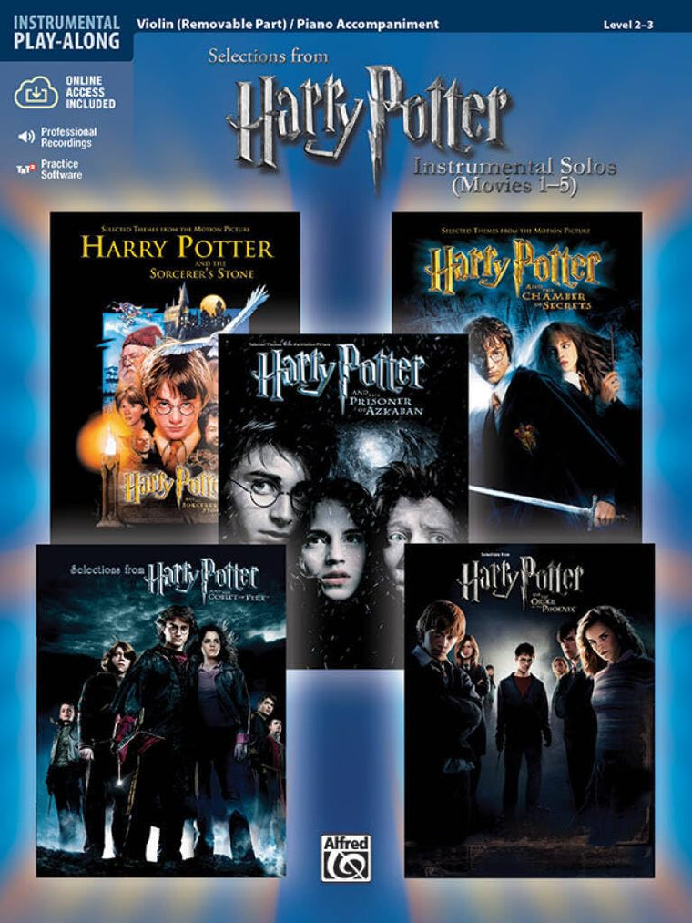 Harry Potter, Instrumental Solos for Violin/Piano Accompaniment (Movies 1-5) (Pop Instrumental Solo)