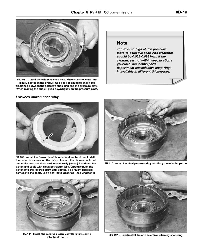 Ford Automatic Transmission Overhaul Haynes Techbook (USA) (