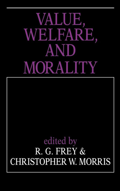 Value, Welfare, and Morality