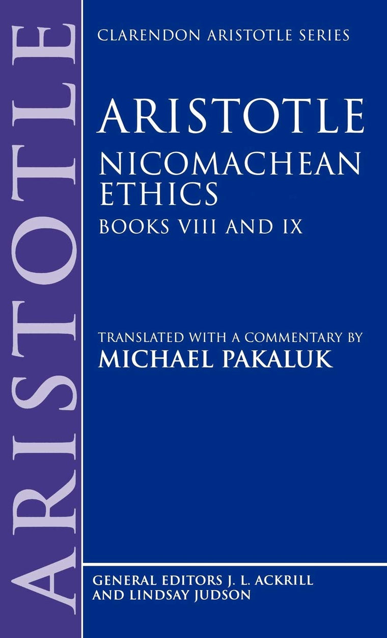 Nicomachean Ethics (Clarendon Aristotle Series)