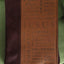 Names of Jesus Bible Cover, Zippered, Italian Duo-Tone Imitation Leather, Brown/Tan, Extra Large